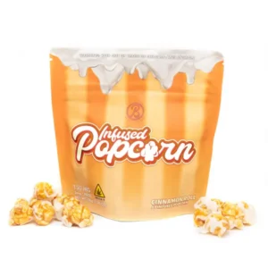 Infused Popcorn Cinnamon Roll